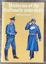 LIVRE UNIFORMS OF THE LUFTWAFFE 1939 1945