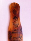 Vtg Wood Fanny Whacker Spanking Paddle Houghton Lake SIGNED Muffin Jenny Pepe ++ — photo 2