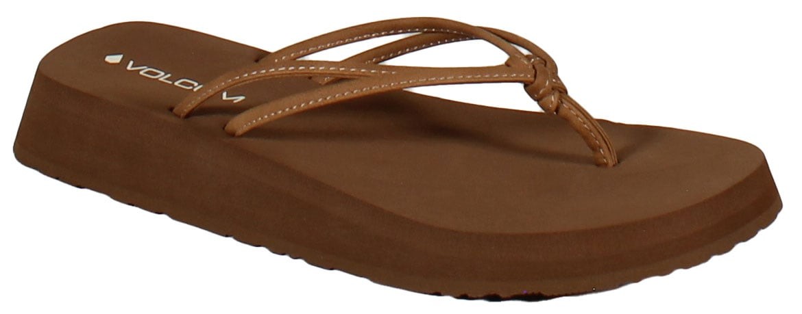Volcom Forever Up Sandal - Tan - New