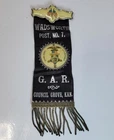 GAR Ribbon 1896 Antique Council Grove Kansas Wadsworth Post no 7