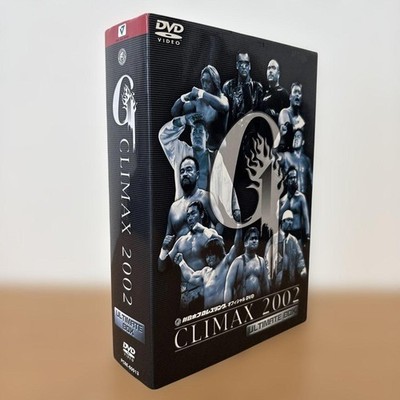 [OBO/MSG]  New Japan Pro Wrestling  Ficial G1 Climax 2002 Dvd-Box...