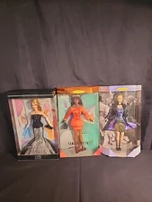 LOT OF 3 BARBIE'S Tangerine Twist, Society Girl, Trend Forecaster Fashion  Dolls