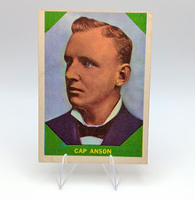 Fleer 1960 Baseball Greats Cap Anson #44 MLB Base Set Trading Card