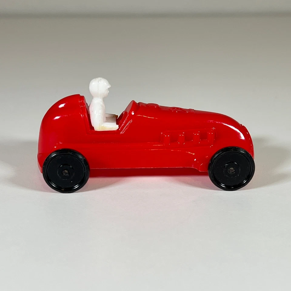 Винтажный 1950-х ACME пластиковый обтекаемый седан #2 игрушечный автомобиль 3,5» сделано в США - Изображение 4 из 4