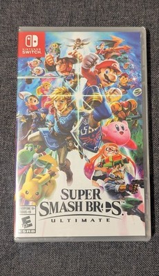 Super Smash Bros Ultimate Nintendo Switch NEW SEALED Physical Cartridge ESRB