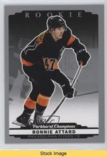 2022 Upper Deck Parkhurst Champions Rookies Silver Ronnie Attard #287 READ 0wp8