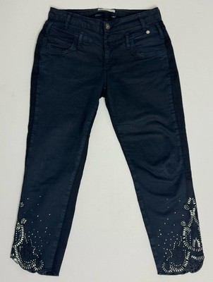 Tredy 3/4 Jeans Hose Capri Gr 40 9649