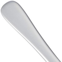 Amazon Basics Tafelmesser Edelstahl Silber 12Er Pack Abgerundeter Rand