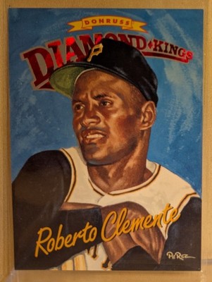 1994 Donruss FANFEST DIAMOND KINGS #1 Roberto Clemente Pirates RARE INSERT