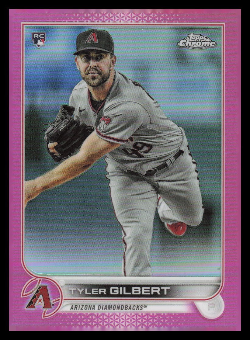 2022 Topps Chrome Pink Refractors #41 Zach Pop