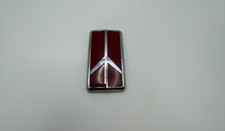 Vtg 94 95 96 Oldsmobile Red Chrome Car Emblem Genuine Oem Side Trim Front Grille