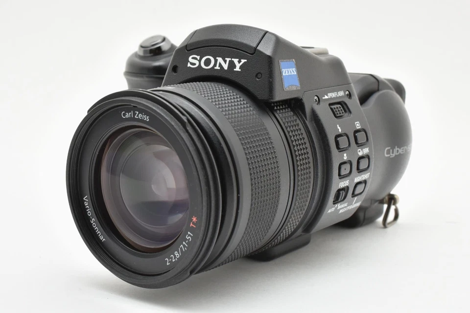 🎦［MINT W/Lens Cap］Sony Cyber-Shot DSC-F828 Black 8.0MP Digital Camera JAPAN - Image 3 of 4