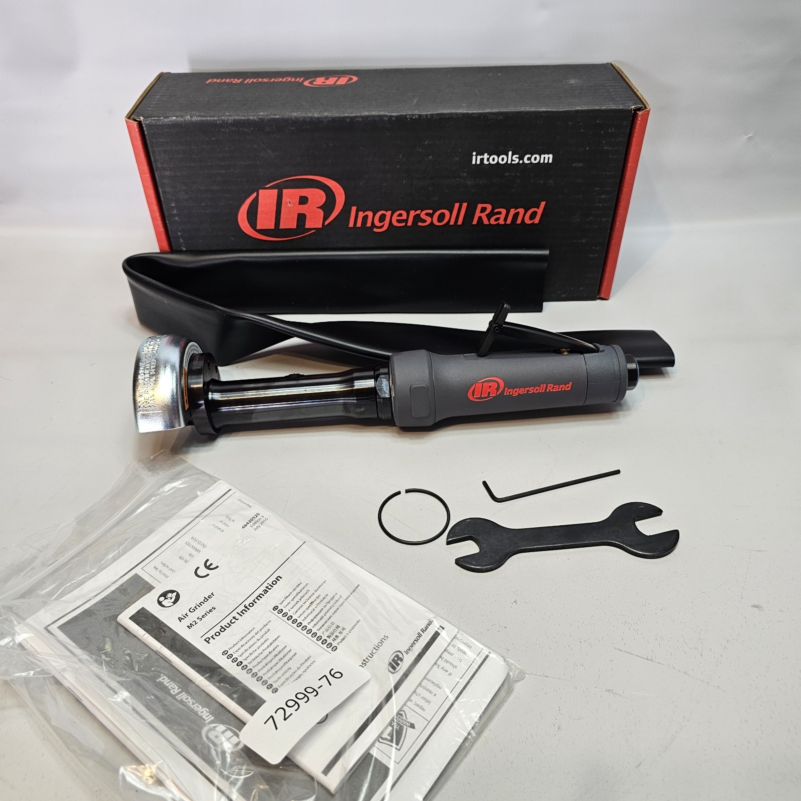 Ingersoll Rand M2X180RH63 M2 Series Extended Angle Grinder New Open Box Unused