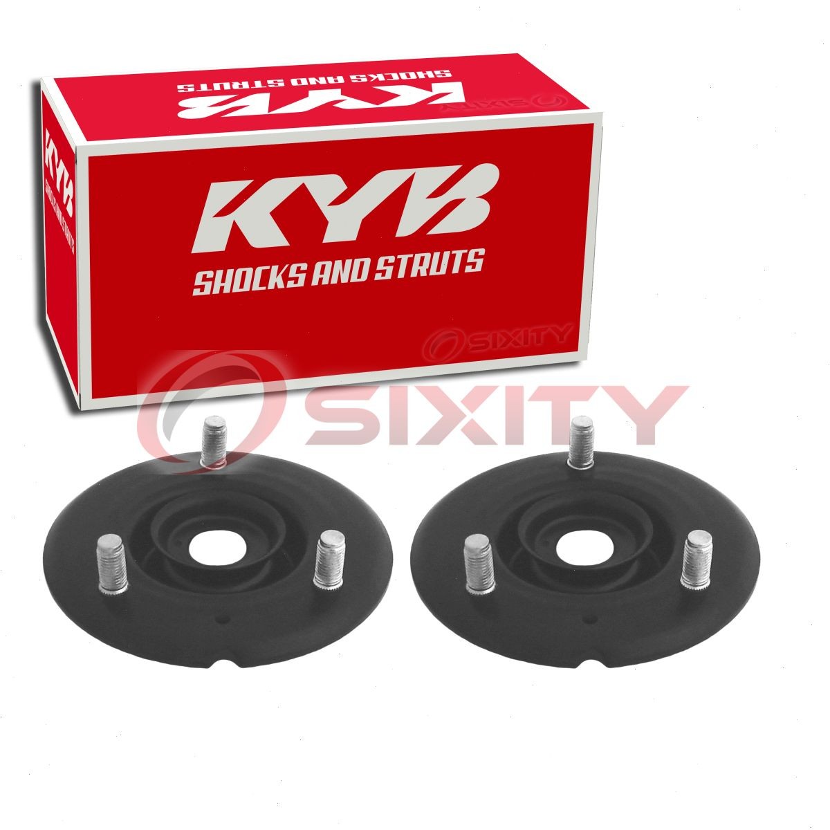 2 pc KYB Front Suspension Strut Mounts for 2005-2017 Nissan Frontier Shock sf