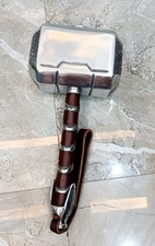 Thor Hammer Replica Aluminum Marvel Avengers Miniature Prop Cosplay Toy Gift