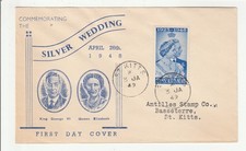 St. Kitts-Nevis 'FDC' Scott # 93 "3 JA 49"