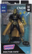 Mcfarlane DC Direct Silver Age DOCTOR FATE Platinum Edition Chase w DIGITAL CODE