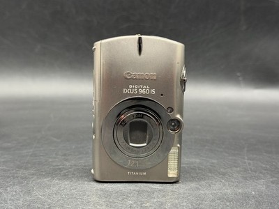 Canon Digital IXUS 960 IS Digitalkamera Silber 12,1 MP 4x Zoom Kompakt Vintage