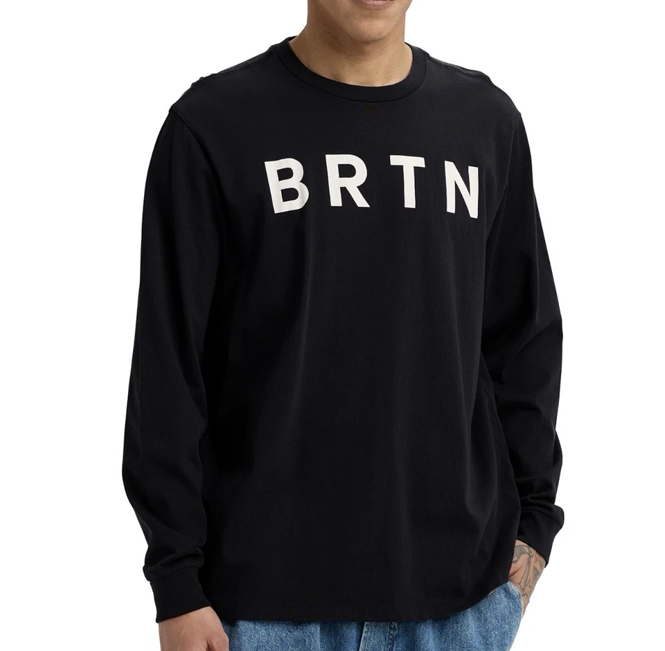 Burton Long Sleeve T-Shirt BRTN Men's Size XXL Organic Cotton Casual Gorp Ski - Image 2 of 4