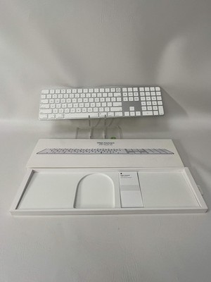 Apple Magic Keyboard 2 with Touch ID and Numeric Keypad A2520 White