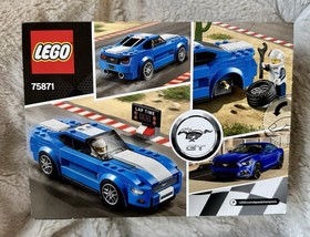 LEGO SPEED CHAMPIONS: Ford Mustang GT (75871)