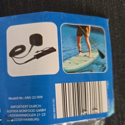 1X Crane  AQUA Sicherungsleine für Stand Up Paddle Boards Set Neu. OVP.