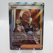 tyme pokemon card Tyme #143 Prices | Pokemon Prismatic Evolutions