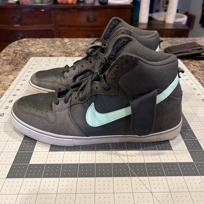 Nike Dunk High LR Men's Size 12 Anthracite Mint Grey 487924-030