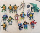 14 Vintage Teenage Mutant Ninja Turtles Themed Action Figures