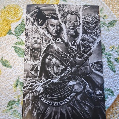 MICO SUAYAN FANTASTIC FOUR #1 SDCC 2025 SECRET VARIANT B&W LTD 500  with COA