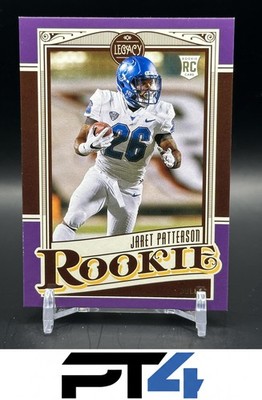 2021 Panini Legacy #190 Jaret Patterson Violet #/10