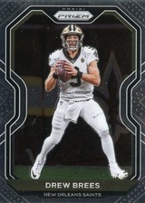 2020 PANINI PRIZM #243 DREW BREES NEW ORLEANS SAINTS FOOTBALL