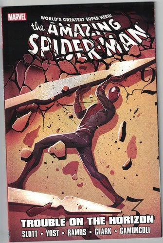 SPIDER-MAN TROUBLE ON THE HORIZON TP TPB Dan Slott Humberto Ramos 2012 NEW NM