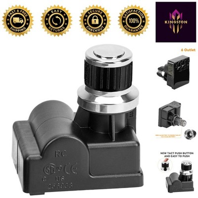Universal BBQ Ignition System - 6 Outlet Spark Generator for Efficient Grilling