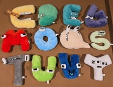12 Alphabet Lore Plush toy Plush Doll Alphabetic Letter Educational Alphabet Lot