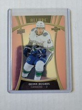 2019-20 Upper Deck Allure Quinn Hughes Pink Diamond Rookie #101 RC SP
