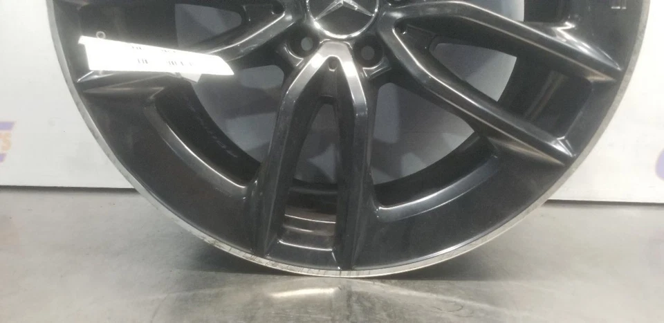 21 MERCEDES BENZ AMG GT43 X290 19X9.5 DOUBLE 5 SPOKE WHEEL RIM BLACK - Image 3 of 4