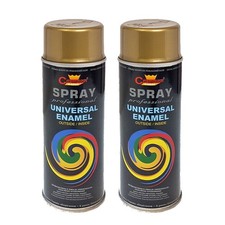 2x Felgenlack CC  400ml gold metallic 24 Karat Acryl Spray Autolack Lack Tuning