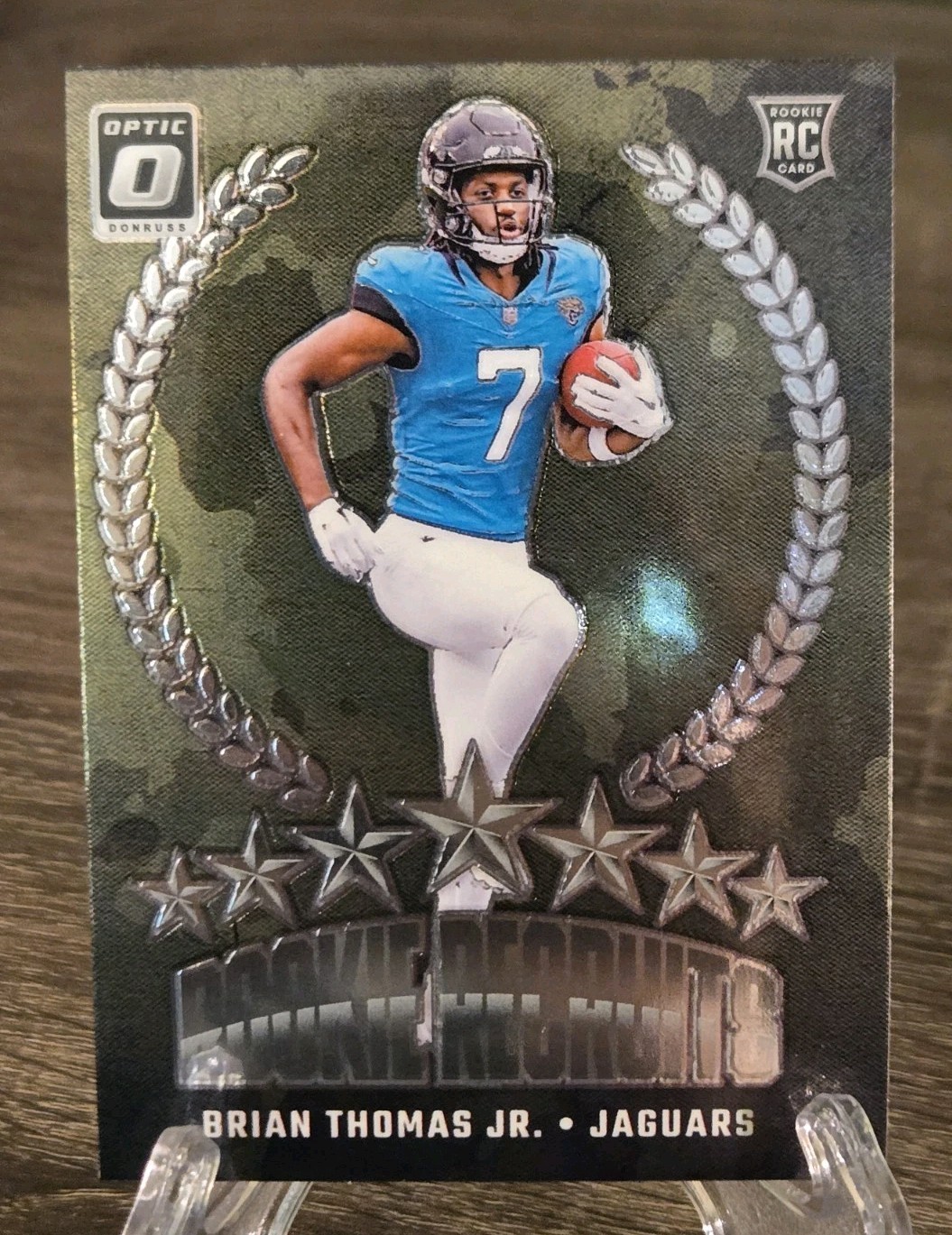 2024 Panini Donruss Optic Rookie Recruits Brian Thomas Jr. #12 - Jaguars
