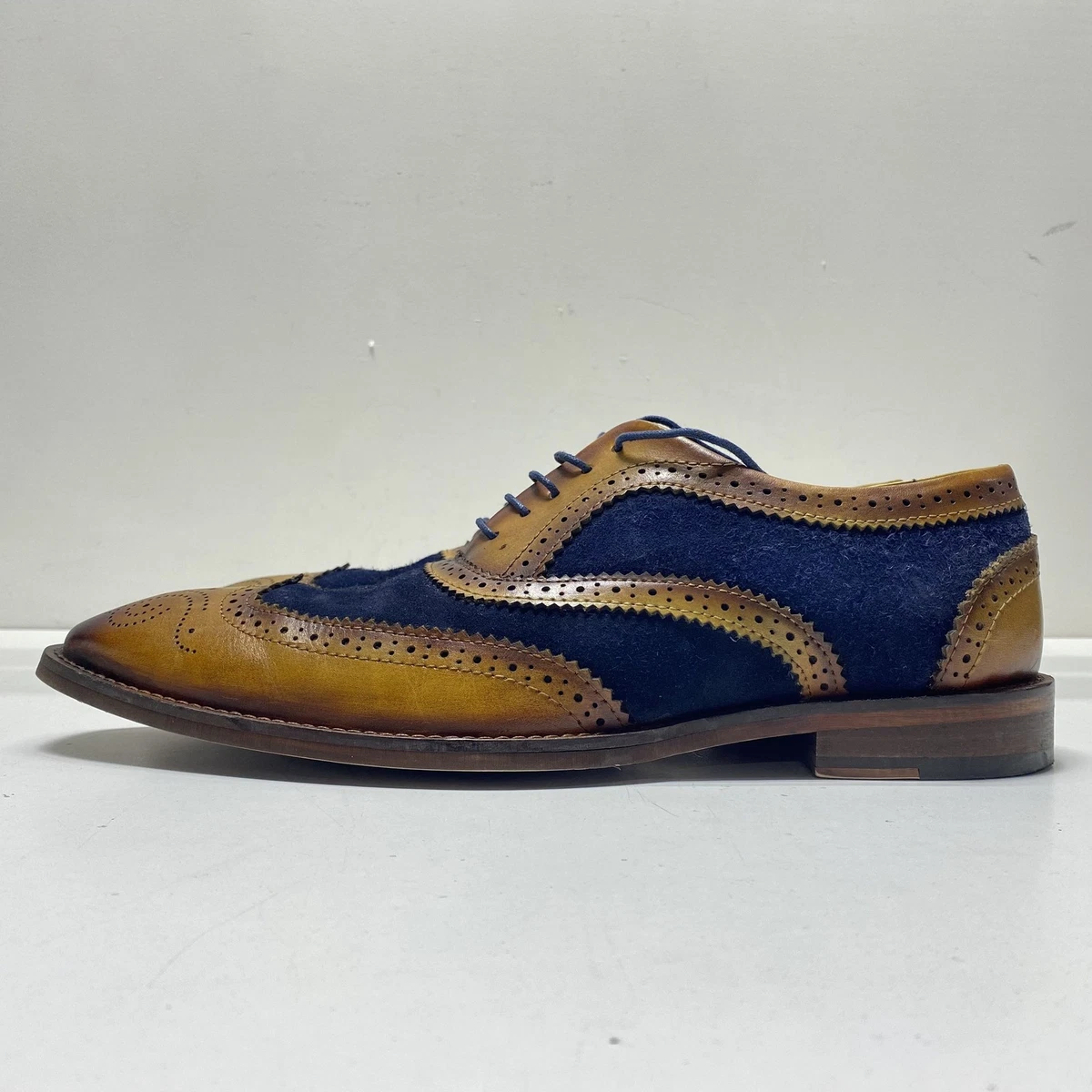 Blue Dress Shoes for Men for sale | eBay