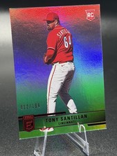 Panini Chronicles Elite Rookie Tony Santillan Reds #11 Serial /199 2022