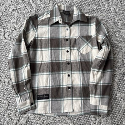 The Vermont Flannel company womens Shirt Big E Exclusive Pattern Size Medium