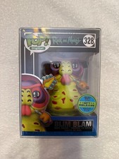Funko Pop! Digital: Rick and Morty - Blim Blam #328 1900 pieza con protector suave