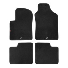 Set Fußmatten nach Maß aus Teppichboden für Fiat 500 / 500C / 500 Abarth - 1 fix