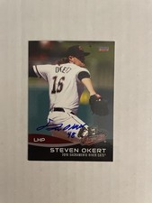 Steven Okert SIGNED 2016 Sacramento River Cats #21 IP AUTO