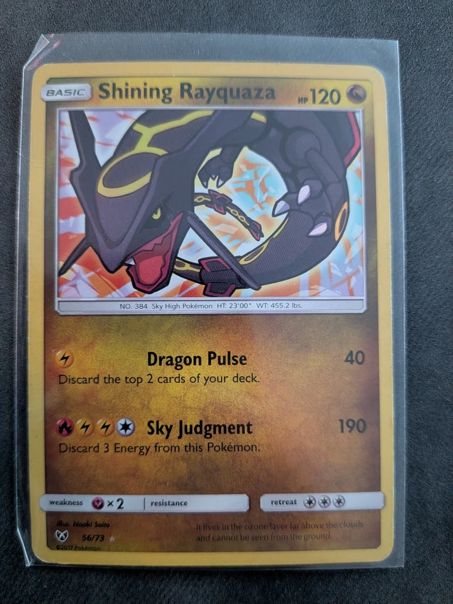 shiny rayquaza pokemon card price Shining Rayquaza Pokémon TCG Cards for sale