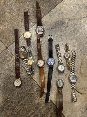 Vintage Disney Watch Lot of 11 and 10 other watches NOT  display picture 3