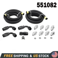Universal Power Steering Pump Hose Kit New 551082 For GM LS Swap Ls1 Ls3