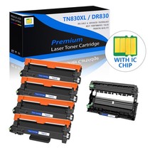 TN830XL DR830 Compatible Toner Drum for Brother HL-L2405W HL-L2480DW MFC-L2760DW