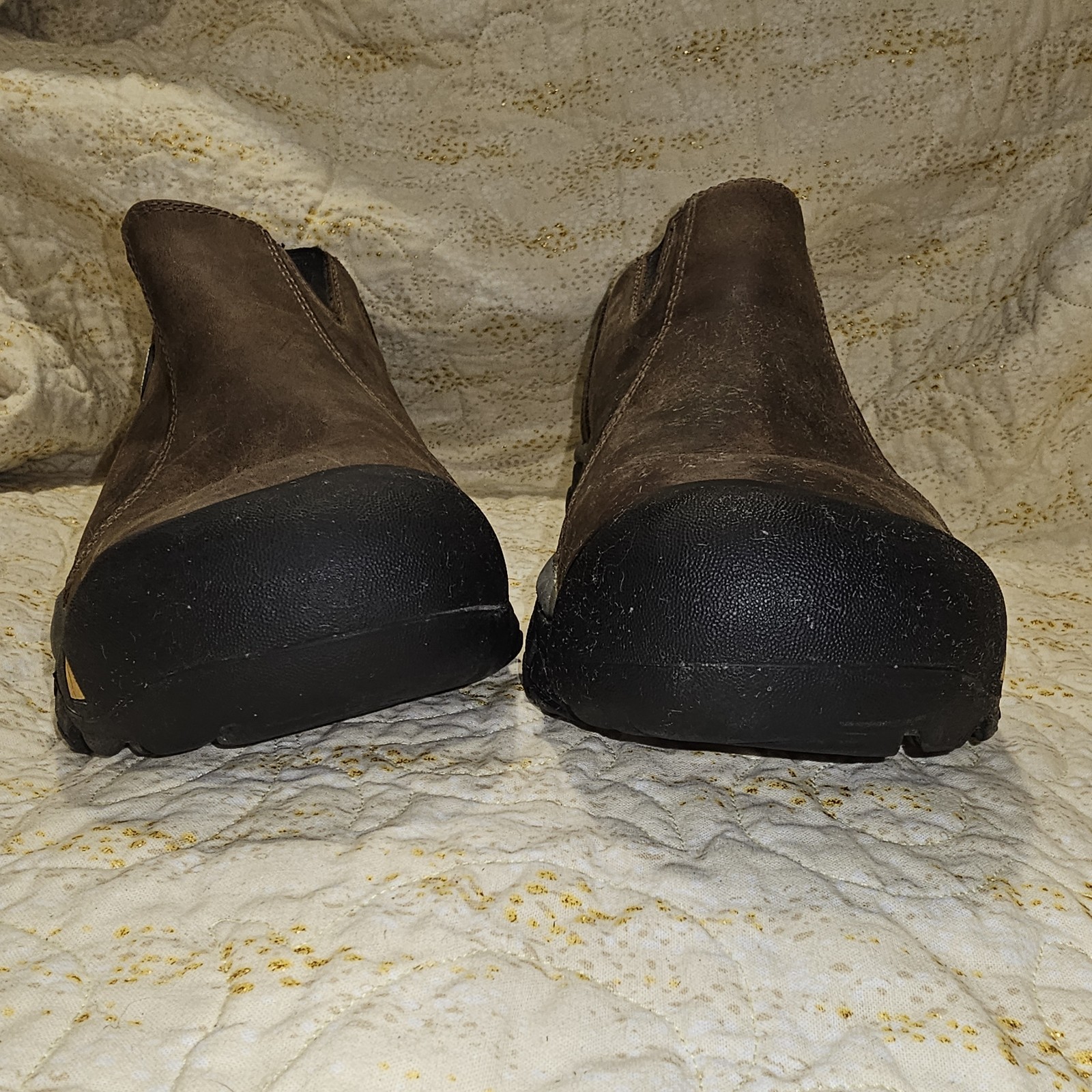 KEEN Uomo Brixen Lo Impermeabile Isolato Slip On Marrone Taglia 9 Pelle Escursionismo